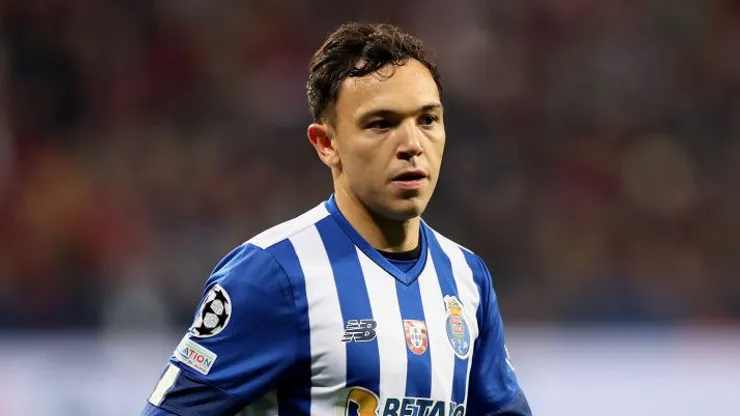 Pepê, jogador da Seleção Brasileira e do Porto. Foto: Martin Rose/Getty Images
