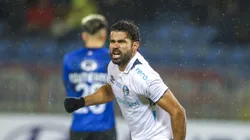 Diego Costa marcou o único gol da classificação. Foto: Lucas Uebel/Grêmio