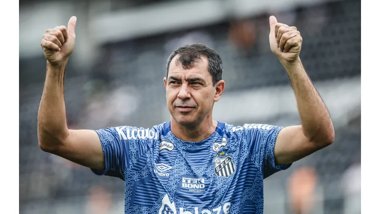 Fábio Carille em partida da Série B