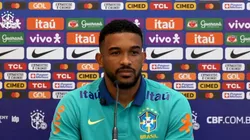 Bremer em coletiva de imprensa Foto: CBF TV