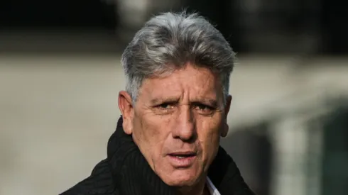 Renato Portaluppi durante partida no Couto Pereira. Estádio do Coritiba agrada os gremistas.