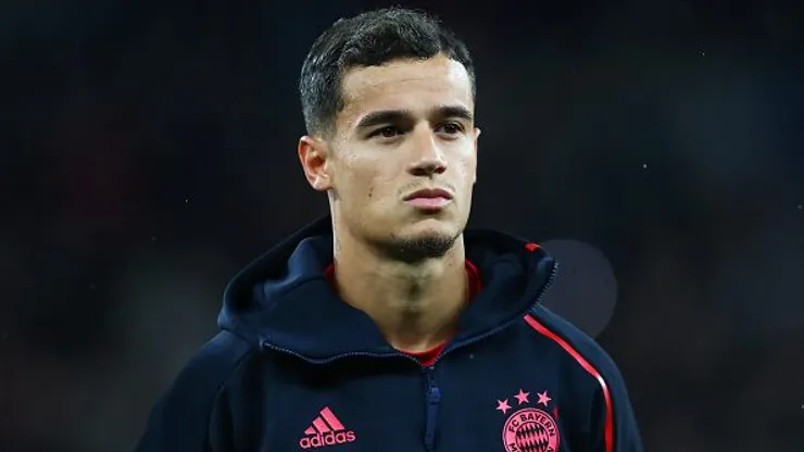 Philippe Coutinho antes do jogo entre Tottenham e Bayern de Munique, no Tottenham Hotspur Stadium, pela UEFA Champions League, no dia 01/10/2019. Foto: Dan Istitene/Getty Images