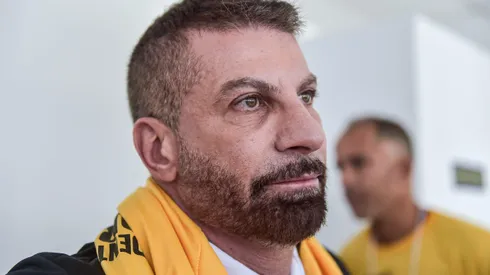 Pedrinho, presidente do Vasco, durante as eleições para o triênio de 2024 a 2026, no Rio de Janeiro, no dia 11/11/2023.