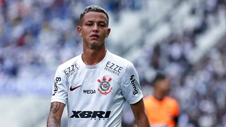 Jovem atacante durante a Copinha de 2024