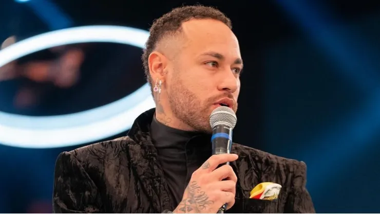 Neymar em leilão Beneficente. Foto: Arquivo pessoal
