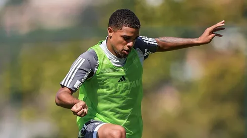 Robert não tem expectativa de estréia no Atlético-MG. Foto: Twitter/ Atlético-MG