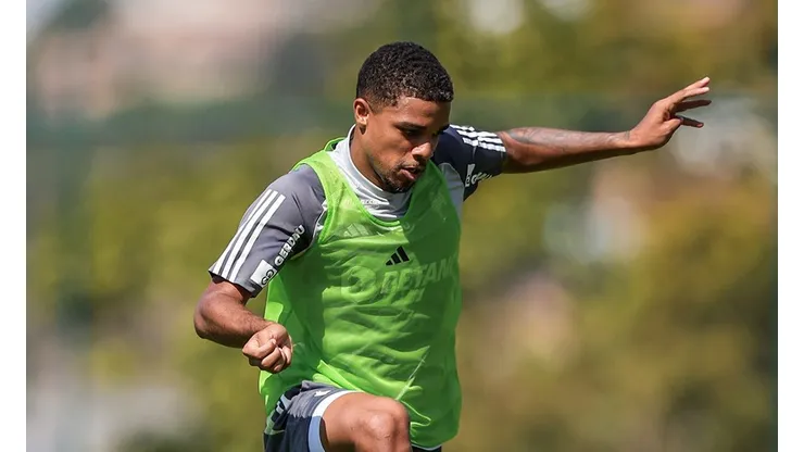 Robert não tem expectativa de estréia no Atlético-MG. Foto: Twitter/ Atlético-MG