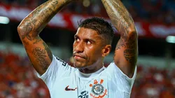 Paulinho durante partida entre América/RN e Corinthians, na Arena das Dunas, pela Copa do Brasil, no dia 01/05/2024.