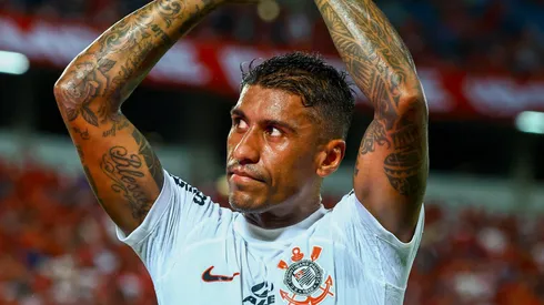 Paulinho durante partida entre América/RN e Corinthians, na Arena das Dunas, pela Copa do Brasil, no dia 01/05/2024.