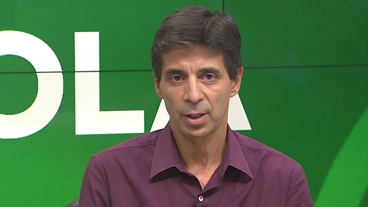 Mauro Galvão reprova situação do Vasco - - Foto: Reprodução/TV Brasil.