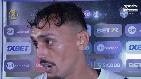 Diego Pituca falou sobre Santos x Botafogo-SP - Foto: Reprodução/Premiere