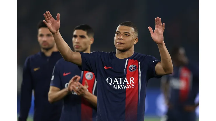 Mbappé é o novo reforço do Real Madrid. (Foto de Richard Heathcote/Getty Images) (Photo by Richard Heathcote/Getty Images)