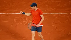 Sinner: nas quartas de final em Roland Garros (Foto: Tim Goode/Getty Images)