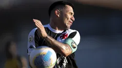 O Vasco sofre menos gols com Medel em campo. Foto: Jorge Rodrigues/AGIF