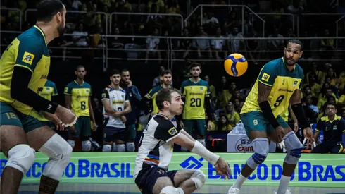 Seleção Brasileira de vôlei masculino encara Alemanha nesta terça (4). Foto: FIVB