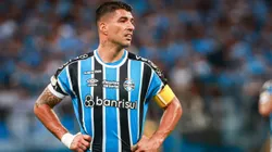 Luis Suarez ex-jogador do Gremio durante partida contra o Vasco no estadio Arena do Gremio pelo campeonato Brasileiro A 2023. Foto: Maxi Franzoi/AGIF