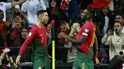 Cristiano Ronaldo comemora gol diante da Eslováquia . (Photo by Octavio Passos/Getty Images) . (Photo by Octavio Passos/Getty Images)