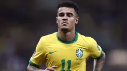 Philippe Coutinho atuando pela Seleção Brasileira. Foto: Buda Mendes/Getty Images.