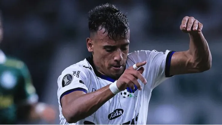 Luciano Rodríguez durante partida entre Palmeiras e Liverpool-URU, no Allianz Parque, pela Copa Libertadores da América, no dia 11/04/2024.
