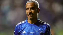 Matheus Pereira, jogador do Cruzeiro, durante partida contra o Unión la Calera no estadio Independência pela Copa Sul-Americana 2024. Foto: Gilson Lobo/AGIF