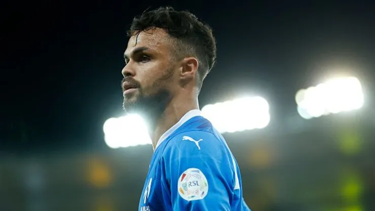 Michael durante partida entre Al Ittihad e Al-Hilal, pelo Campeonato Saudita, no dia 01/09/2023. Foto: Francois Nel/Getty Images