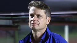 Fernando Seabra, técnico do Cruzeiro durante partida contra o São Paulo, no Estádio Morumbis, pelo Campeonato Brasileiro, no dia 02/06/2024.
