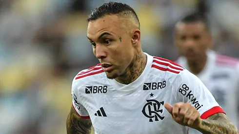 Everton Cebolinha durante o jogo entre Vasco e Flamengo, no Maracanã, pelo Campeonato Brasileiro, no dia 02/06/2024.
