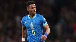 Wendell em amistoso entre Inglaterra x Brasil (Foto: Catherine Ivill/Getty Images)