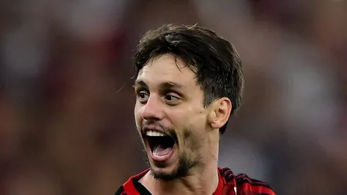 Rodrigo Caio durante jogo do Flamengo. 'Xerife' vai jogar no Imortal.