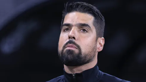 António Oliveira durante partida entre Corinthians e Botafogo, na Neo Química Arena, pelo Campeonato Brasileiro, no dia 01/06/2024.