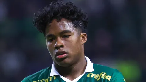 SP – SAO PAULO – 30/05/2024 – COPA LIBERTADORES 2024, PALMEIRAS X SAN LORENZO – Endrick jogador do Palmeiras durante partida contra o San Lorenzo no estadio Arena Allianz Parque pelo campeonato Copa Libertadores 2024. Foto: Marcello Zambrana/AGIF