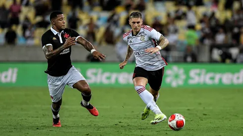 David e Varela durante o clássico entre as equipes no Campeonato Carioca