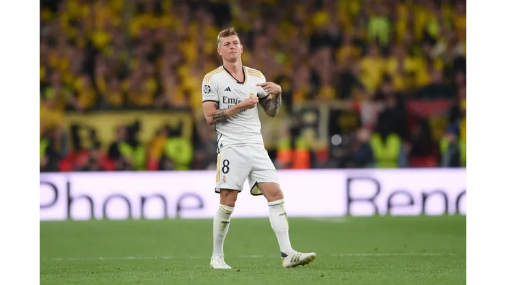 Toni Kroos do Real Madrid. (Foto de Justin Setterfield/Getty Images)