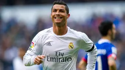 Cristiano Ronaldo comemorando gol em partida de La Liga (Foto: Juan Manuel Serrano Arce/Getty Images)