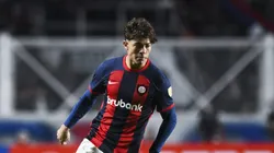 Giay em ação durante a Copa Libertadores. Foto: Rodrigo Valle/Getty Images