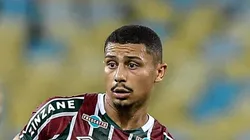 André durante partida contra o Bragantino. Volante vive a expectativa de jogar na Europa.