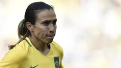 Marta foi expulsa na derrota do Brasil para a Espanha