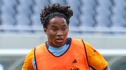 - Endrick durante treino do Real Madrid