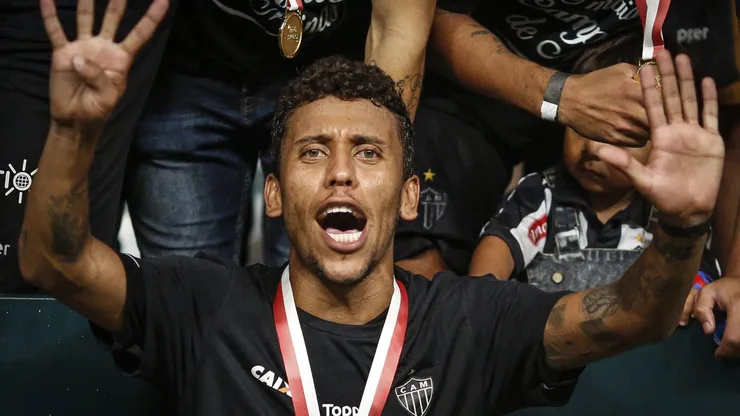 Marcos Rocha foi campeão da Libertadores com o Galo em 2013. Foto: Thomás Santos/AGIF