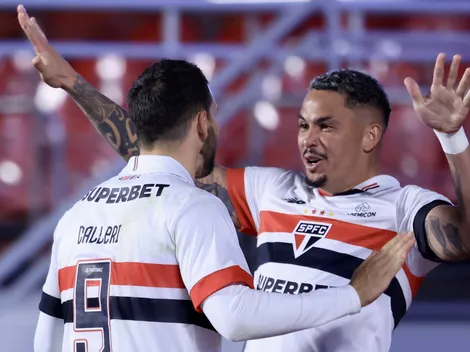 Calleri e Luciano colocam São Paulo na frente do Goiás na Copa do Brasil