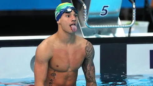 Guilherme Caribé está eliminado dos 100m livre nas Olimpíadas 2024