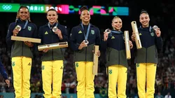 Equipe feminina do Brasil na ginástica artística fez história com o bronze em Paris