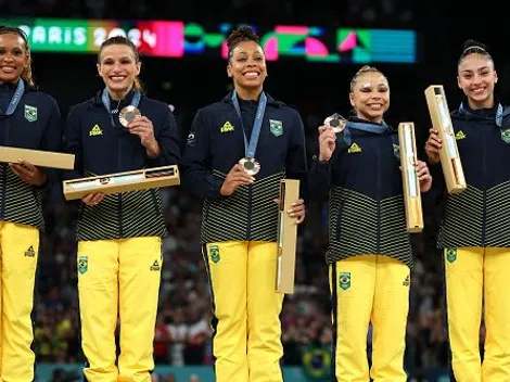 Olimpíadas 2024: Liderado por Rebeca, Brasil é bronze nas equipes femininas na ginástica