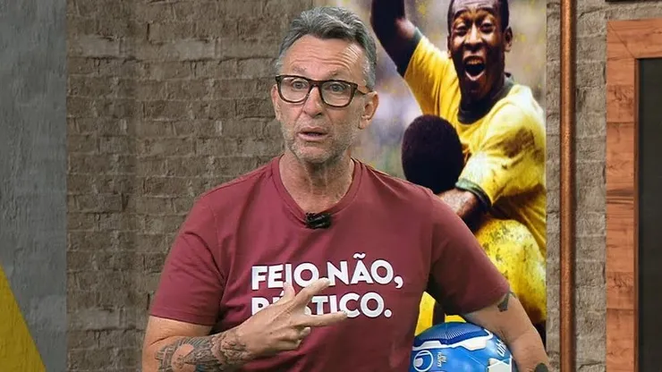 Flamengo será eliminado, segundo Neto - Foto: Reprodução/Band.