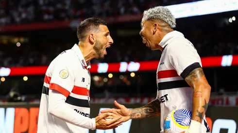 São paulo terá seu quarteto ideal para Copa do Brasil. Foto: Marco Miatelo/AGIF