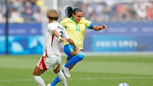 Atacante foi aplaudida em pé após o confronto. Divulgação/Rafael Ribeiro/CBF.