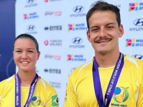 Olimpíadas 2024: Brasileiros do tiro com arco avançam para as oitavas