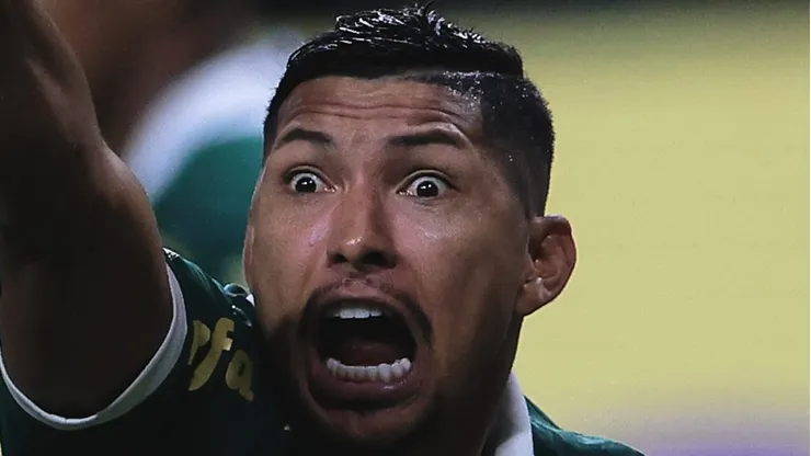 SP - SAO PAULO - 27/07/2024 - BRASILEIRO A 2024, PALMEIRAS X VITORIA - Rony jogador do Palmeiras durante partida contra o Vitoria no estadio Arena Allianz Parque pelo campeonato Brasileiro A 2024.