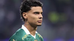 Richard Ríos, grande sucesso das redes sociais, atuando pelo Palmeiras. Foto: Marcello Zambrana/AGIF