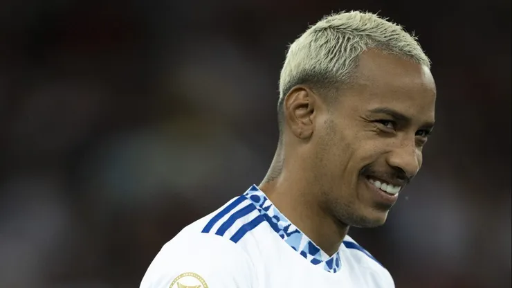 SP - RIO DE JANEIRO - 30/06/2024 - BRASILEIRO A 2024, FLAMENGO X CRUZEIRO - Matheus Pereira jogador do Cruzeiro durante partida contra o Flamengo no estadio Maracana pelo campeonato Brasileiro A 2024. Foto: Jorge Rodrigues/AGIF